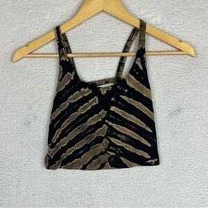 Snake print tank top